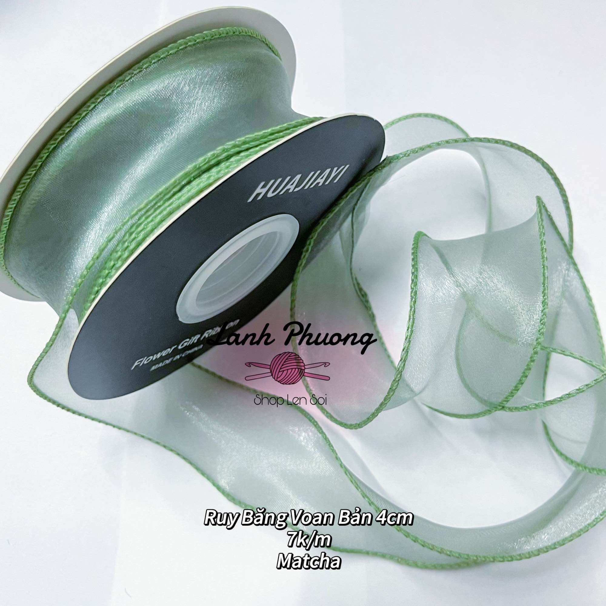 Ruy Băng Voan Bản 4cm (3m)