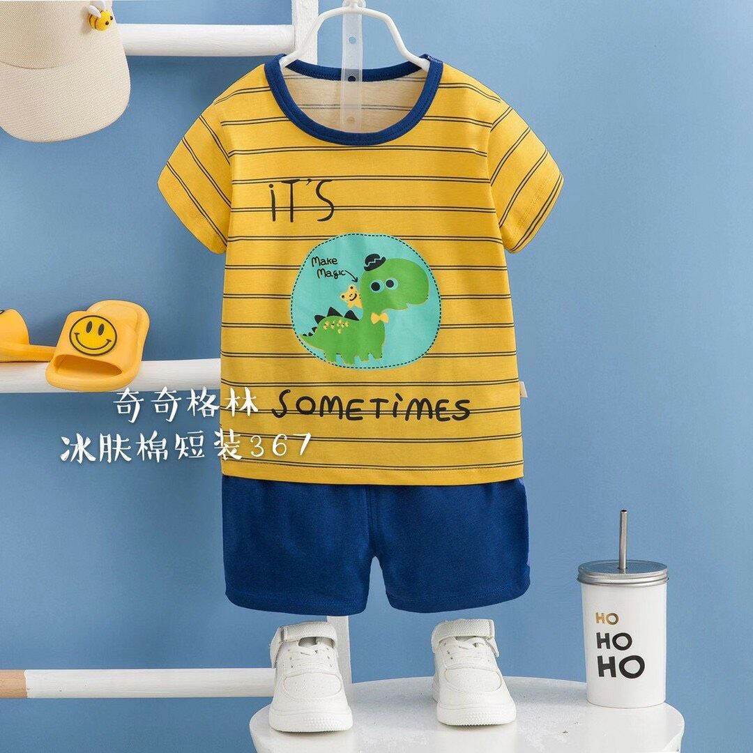 [HCM]BỘ ĐỒ THUN COTTON HÀNG NHẬP QC CHO BÉ TRAI