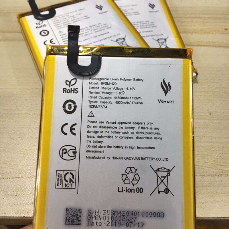 Pin Vsmart Joy 2 Plus ( BVSM-420) ZIN Hàng Cao Cấp.