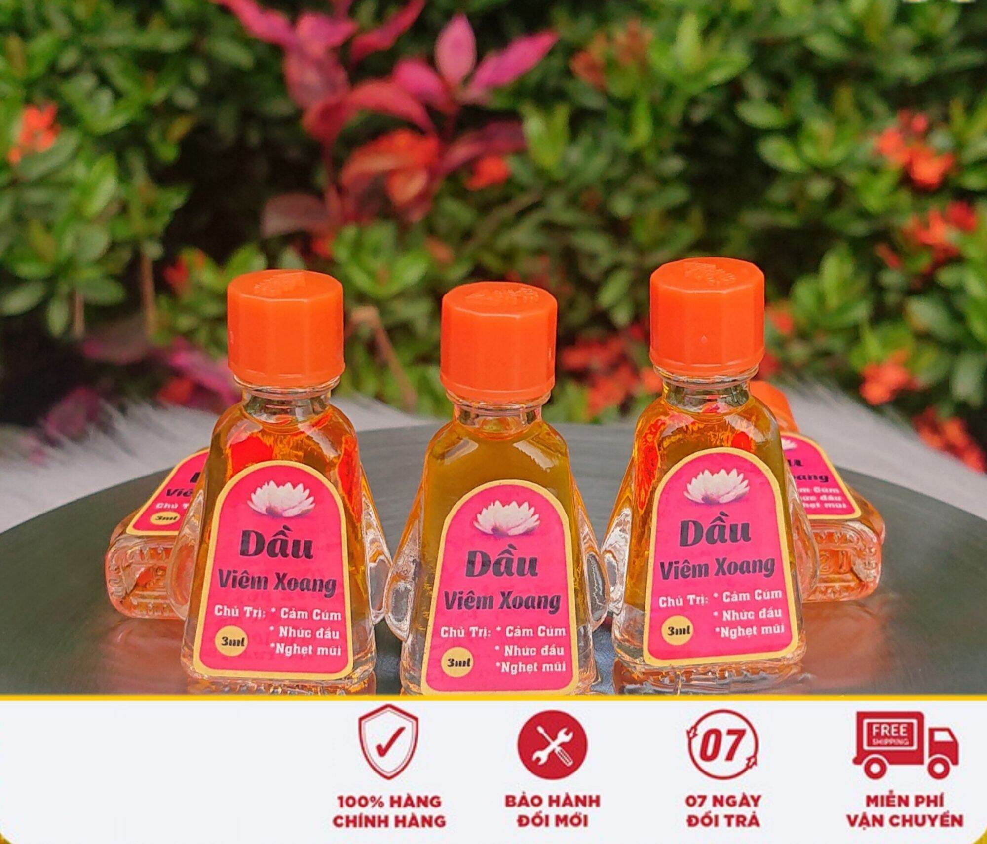 Combo 10chai Dầu Viêm Xoang Gia Truyền tem đỏ 3ml