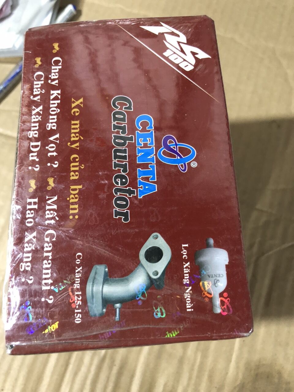 Bình xăng con CENTA wave alpha, wave S, wave RS, wave RSX 100cc