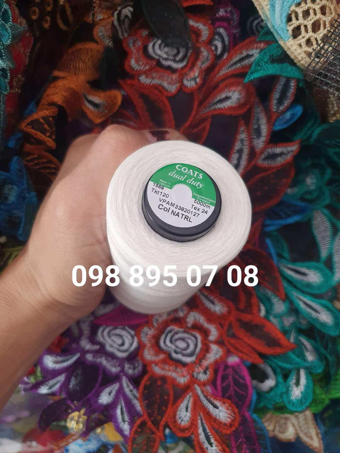 CHỈ MAY QUẦN ÁO SỢI NHỎ SIÊU CHẮC ( cuộn tầm 140g)