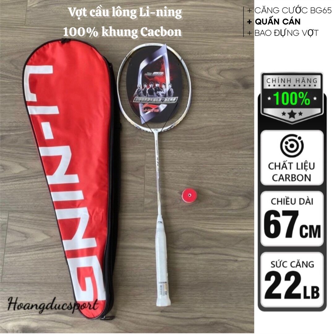 Vợt cầu lông Lining khung cacbon