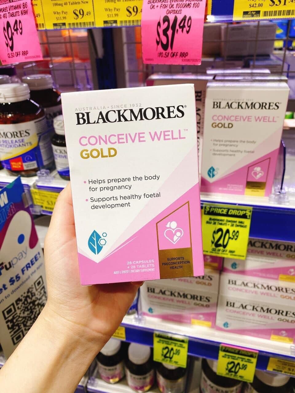 Viên uống Conceive Well Gold Blackmores 56 viên