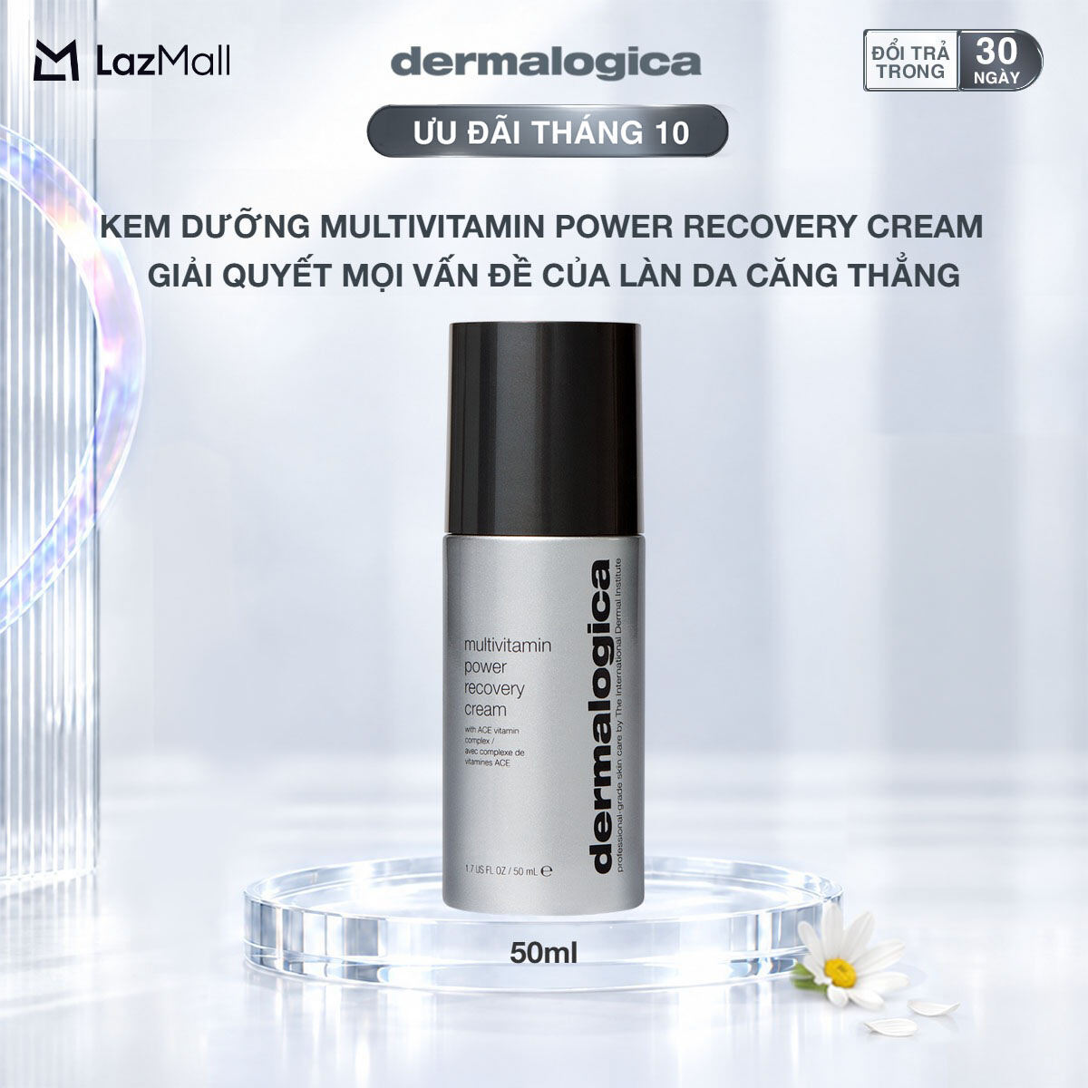 Kem dưỡng Multivitamin Power Recovery Cream giải quyết mọi vấn đề của làn da căng thẳng