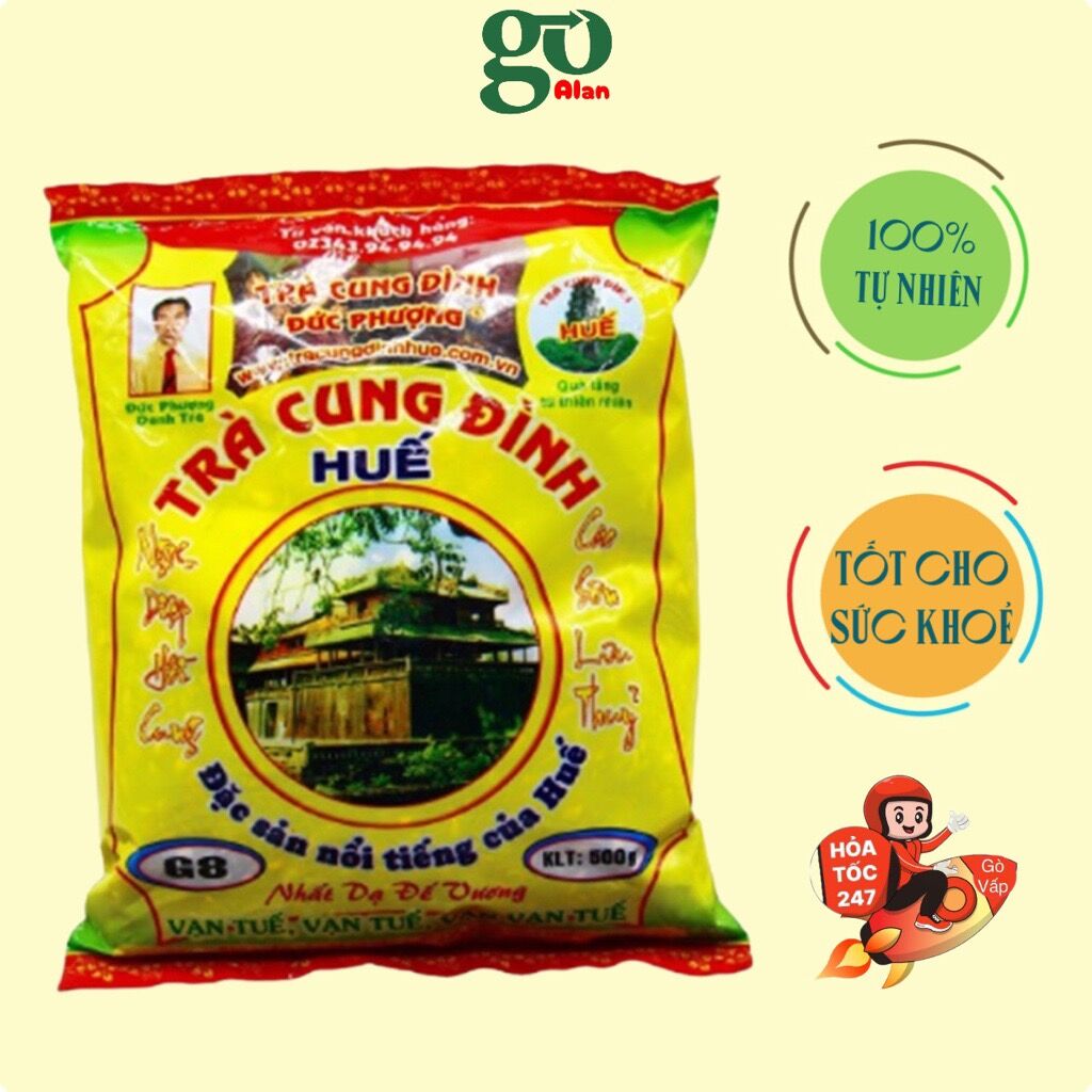 Trà cung đình huế đức phượng nhất dạ đế vương g8, , đức phượng , huế