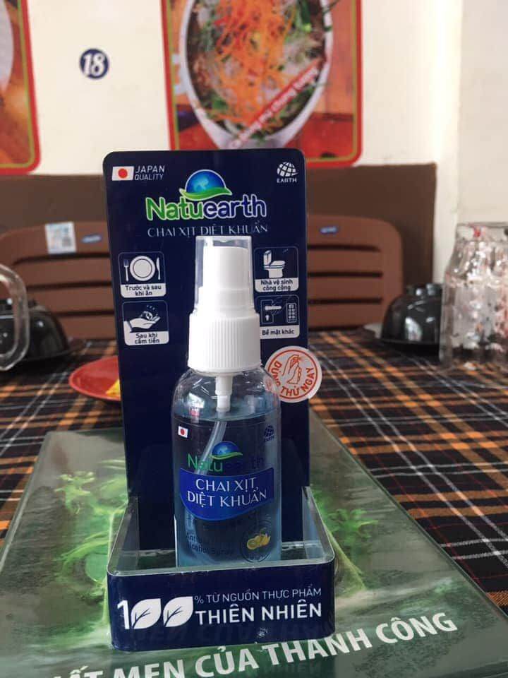 diệt khuẩn 60ml Natuearth