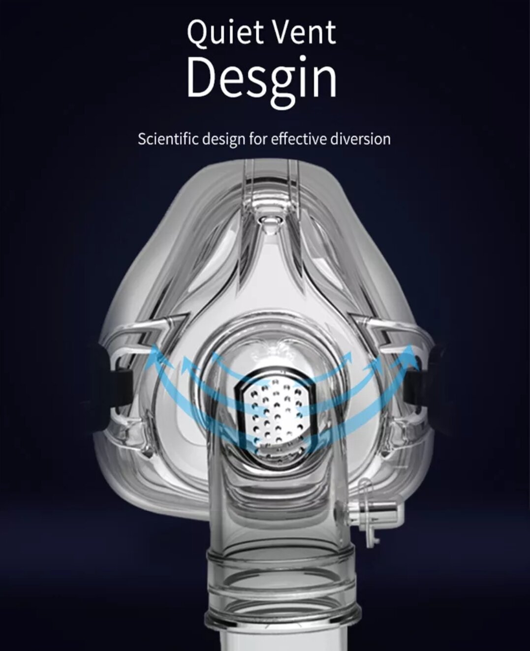 Mặt nạ thở (breathing mask) CPAP BiPAP APAP BMC IVOLVE N2 (NM2)- Ảnh thật