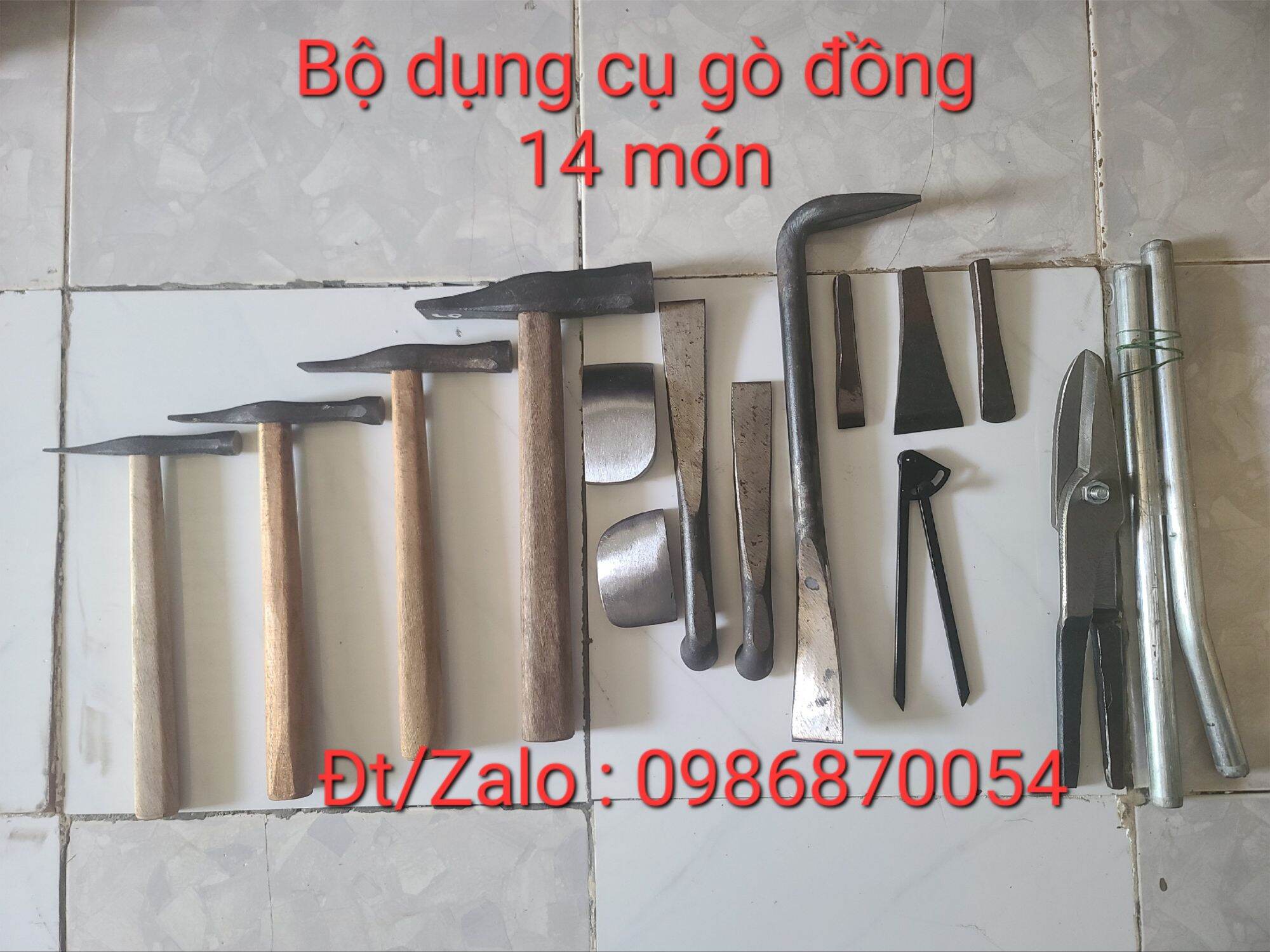 búa làm gò đồng ô tô