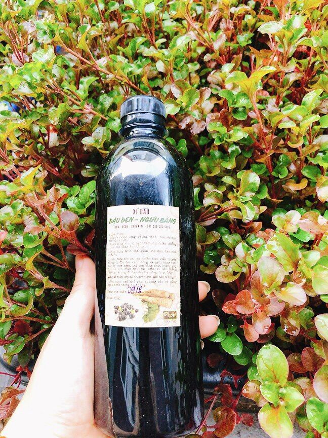 Xì dầu đậu đen ngưu bàng chai 500ml xd shop