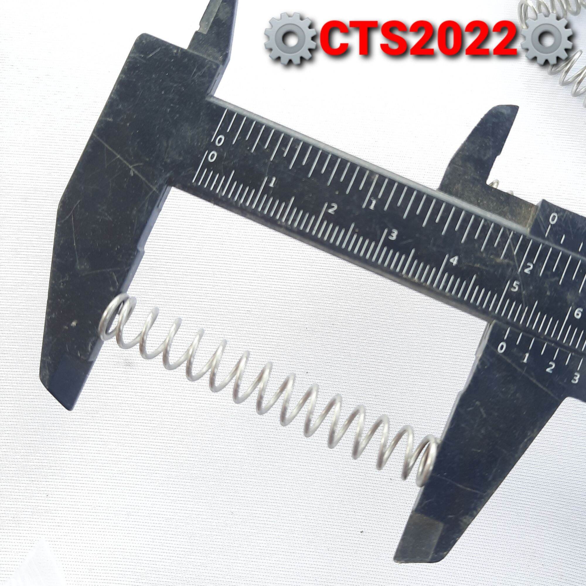 Lò xo nén inox304 phi 8mm sợi 1mm