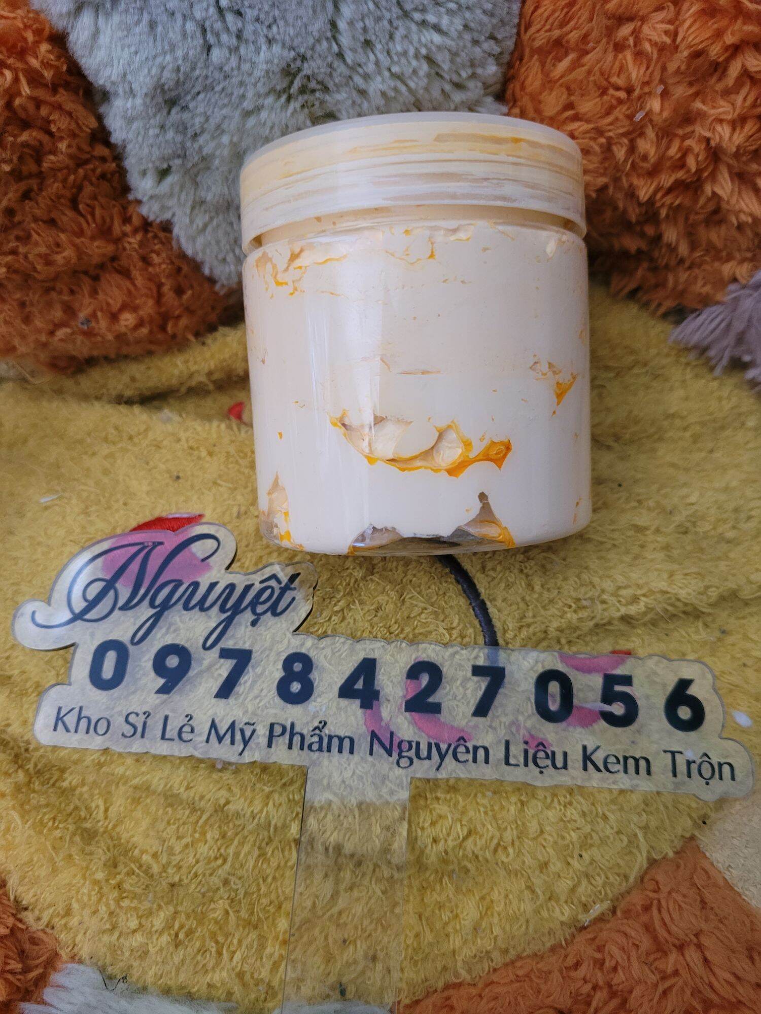 Kem cốt thái tươm dầu vàng siêu trắng 500g