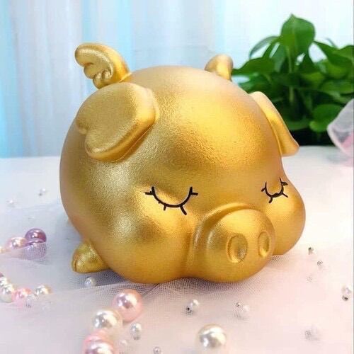 Heo/lợn đất tiết kiệm/heo đất thiên thần/cánh tiên