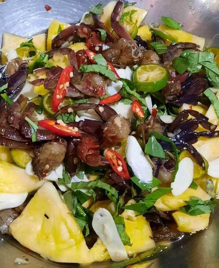500g mắm ba khía trộn sẵn