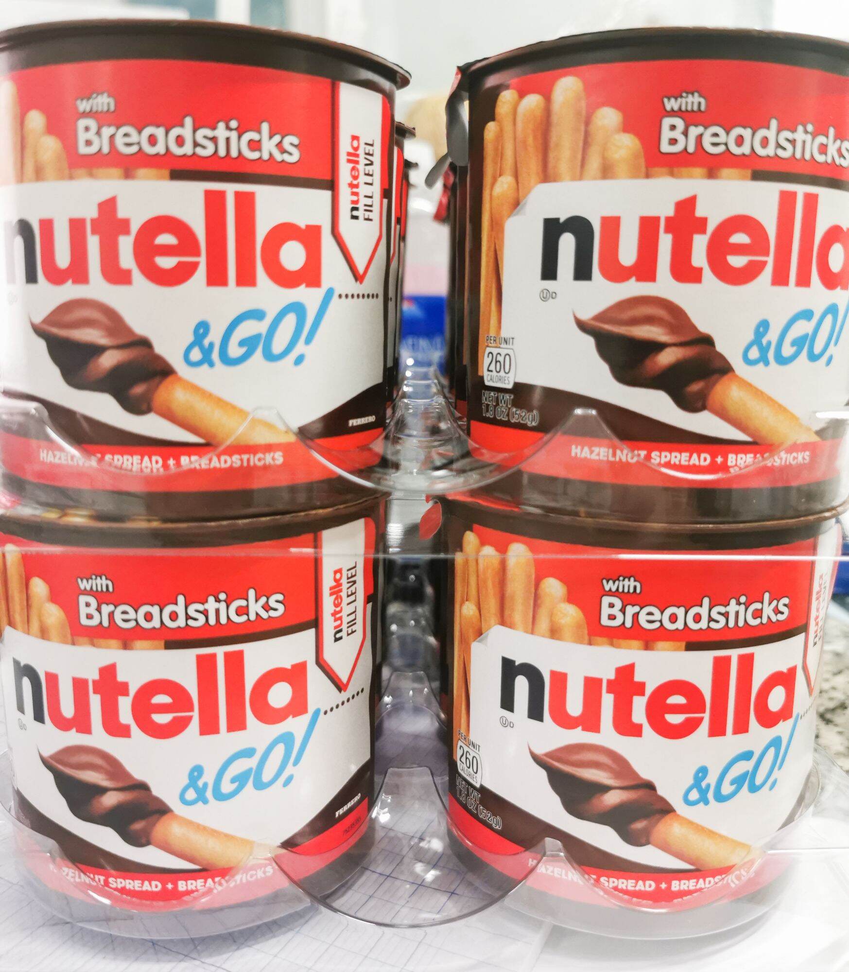 BÁNH QUE CHẤM NUTELLA & GO -  best by 15/03/2023 (52g)