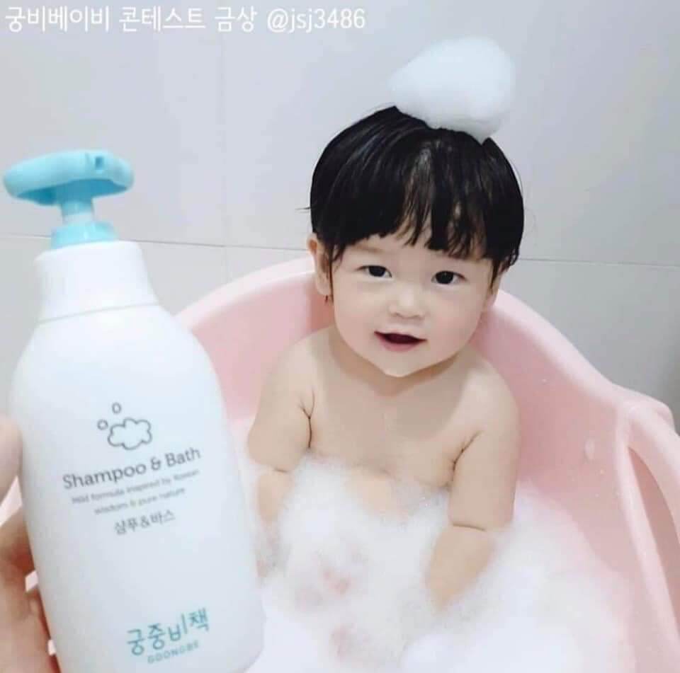 Sữa Tắm cho BÉ GOONGBE SHAMPOO AND BATH 350ml