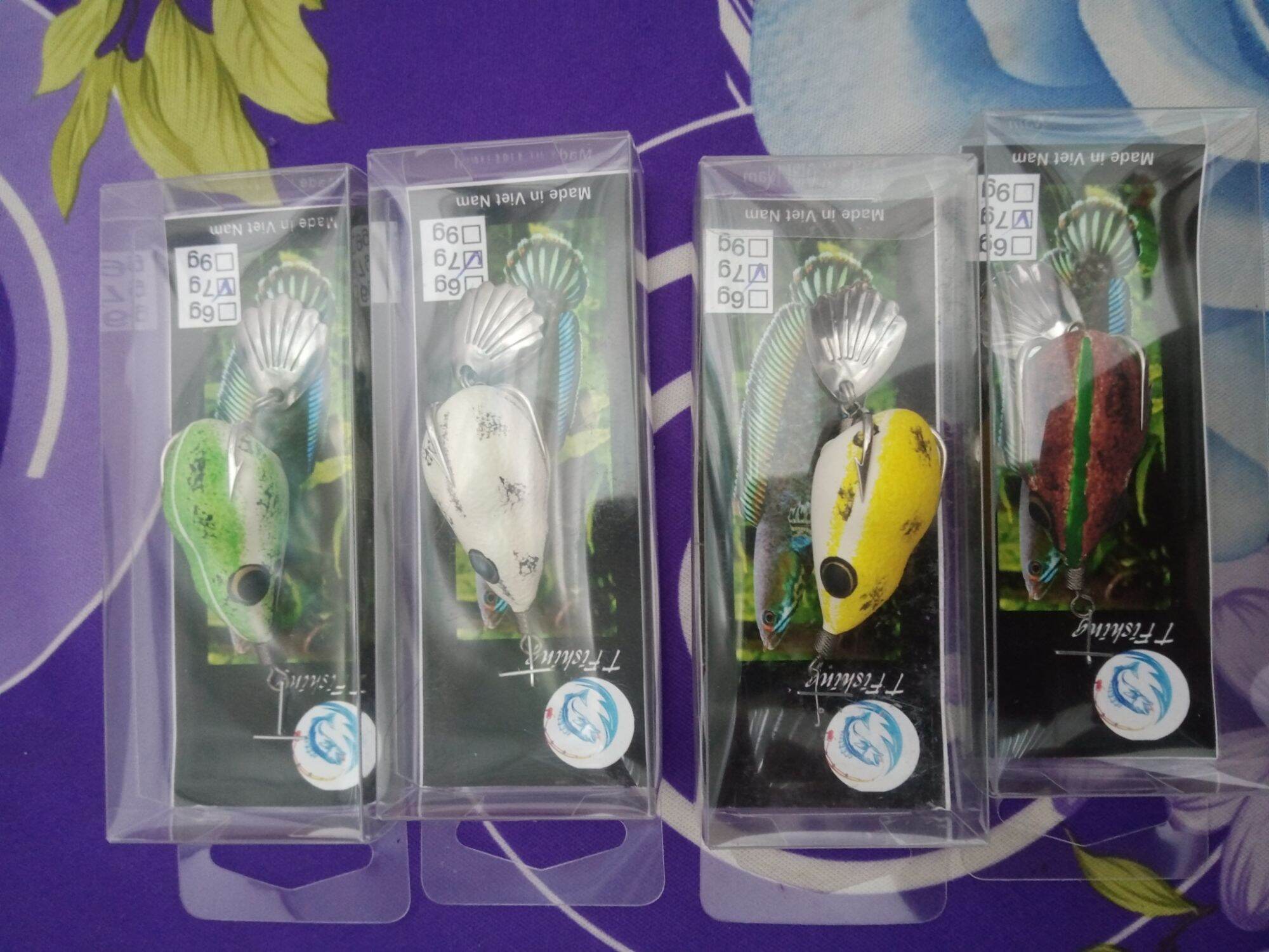 nhái hơi lưỡi độ thủ công.. 3.7cm. nổi.