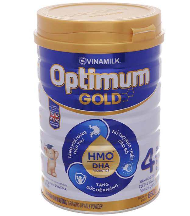 Sữa optimum gold 4 850gr
