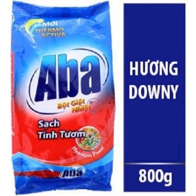Bột giặt Aba sạch tinh tươm 800g