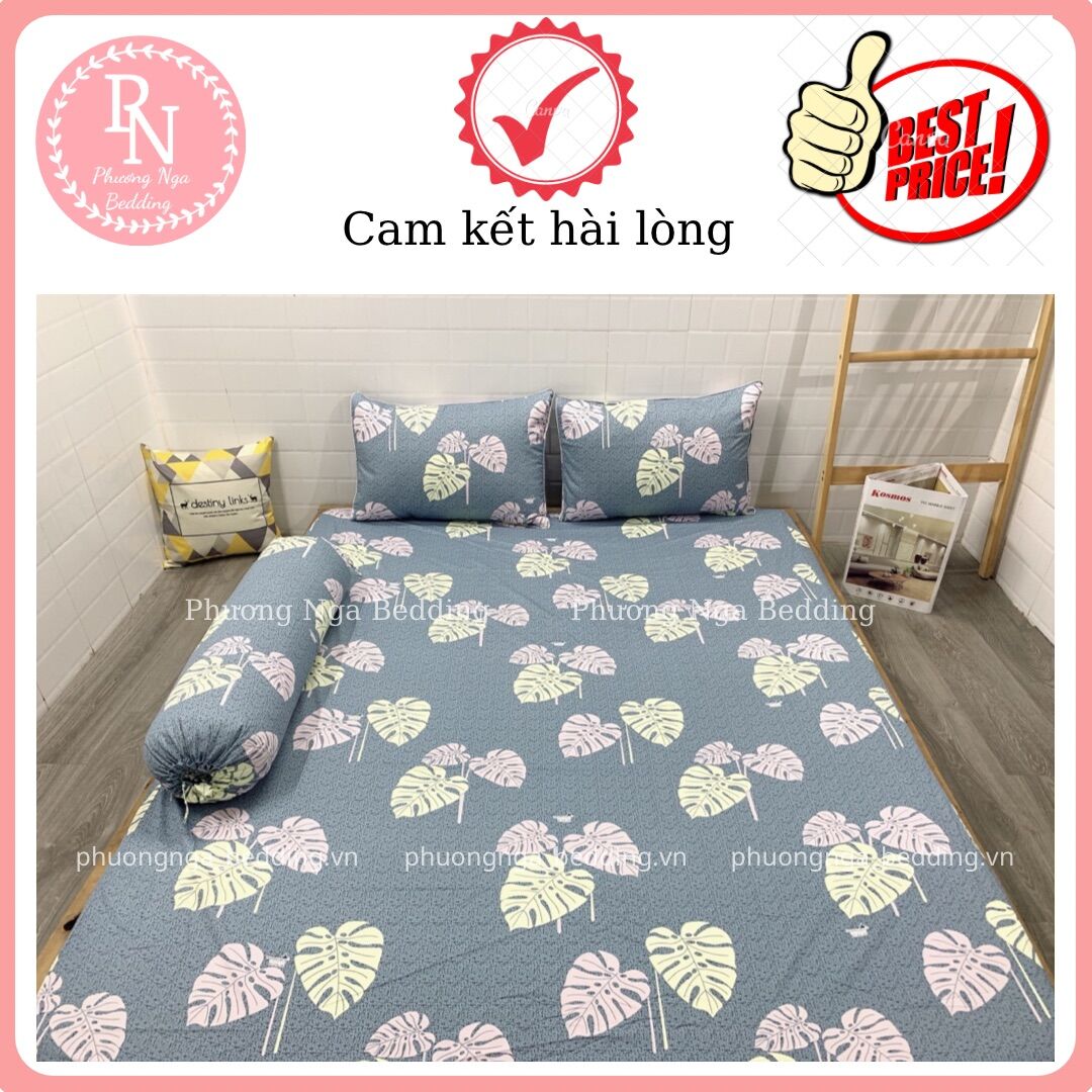 [HCM][Nệm cao]Ga lẻ 1m8 x 2m Cotton Thắng Lợi chuẩn logo (Không áo gối dùng cho nệm cao từ 16-25cm)