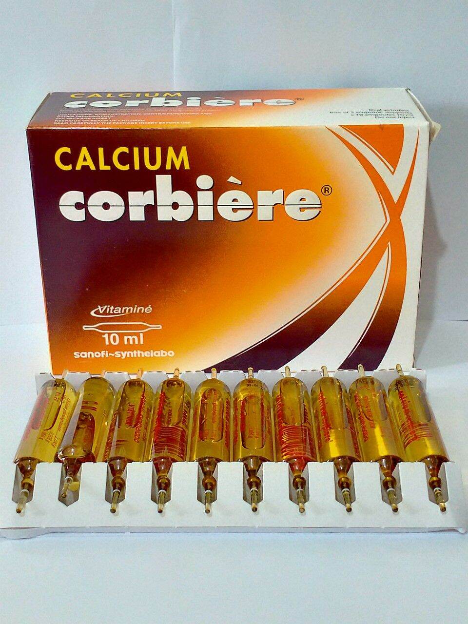 Calcium Corbiere Ống 10 Ml Hộp 30 Ống