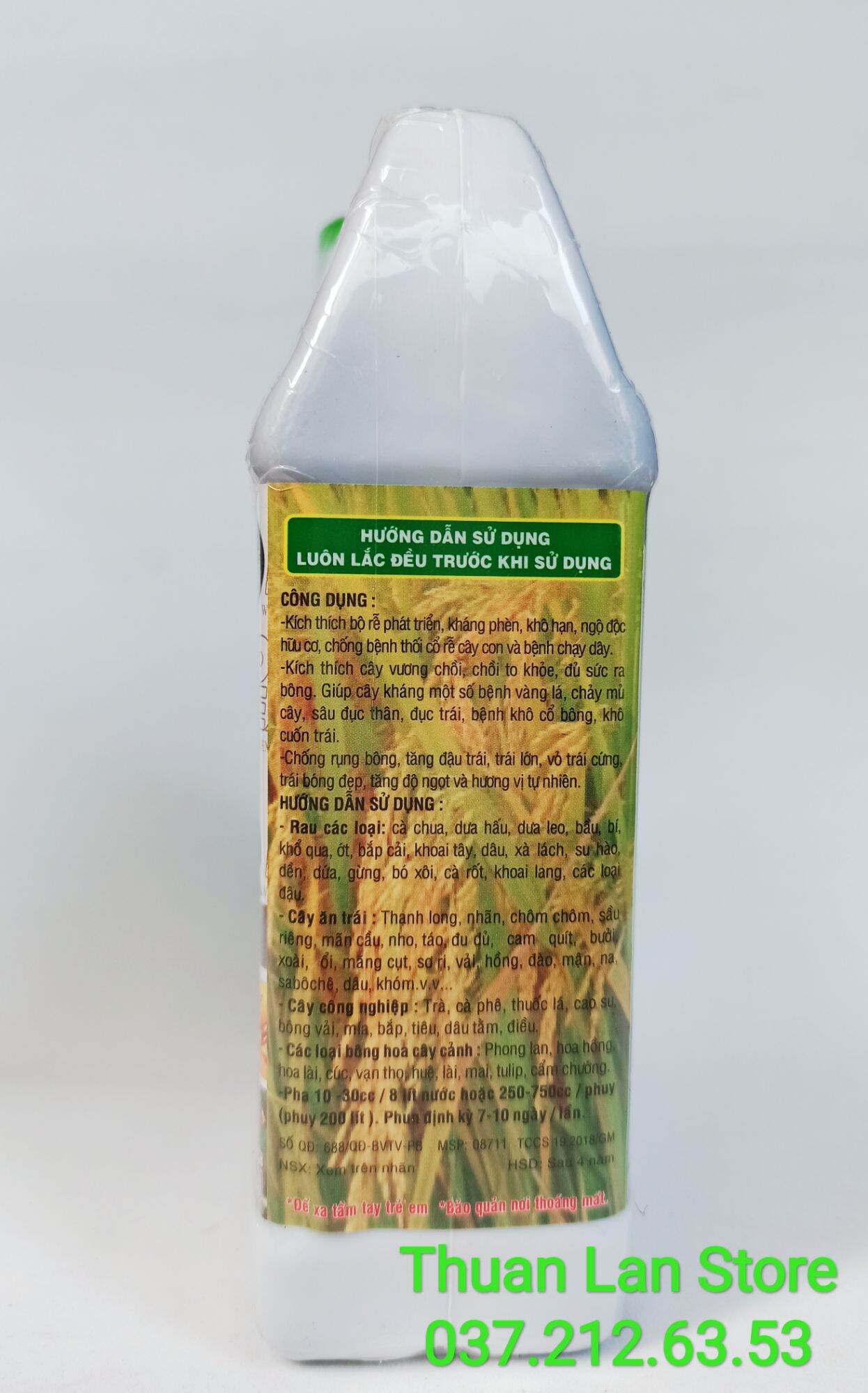 Phân Bón Hữu Cơ Root Plex Từ Tảo Biển 500ml