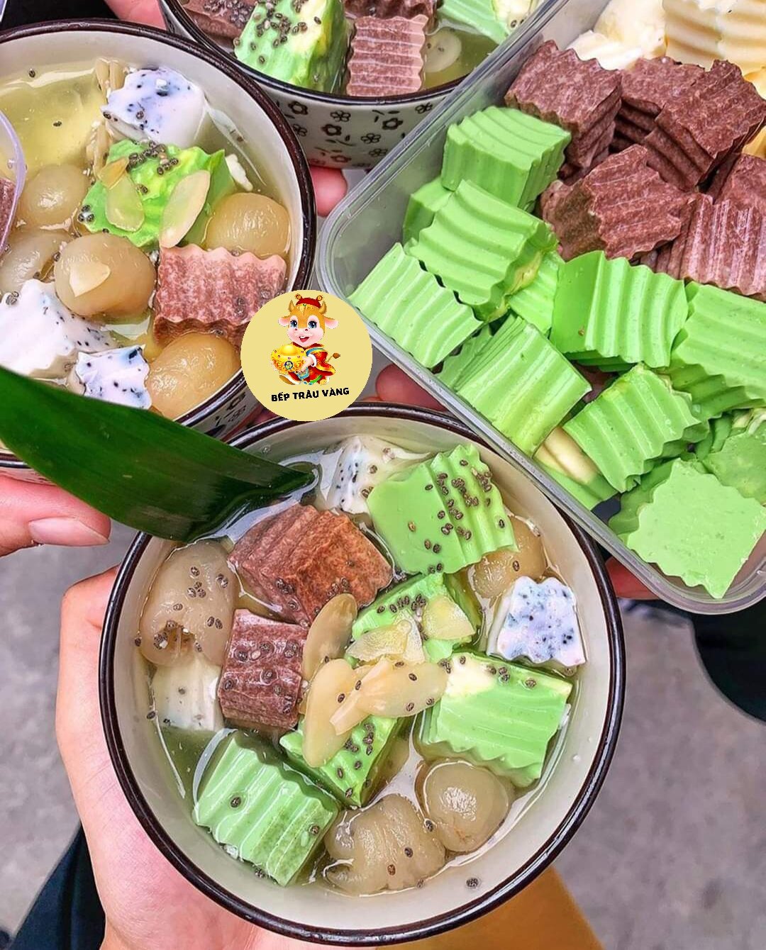 Sét Chè Khúc Bạch (Túi 400g nấu được 15 chén)