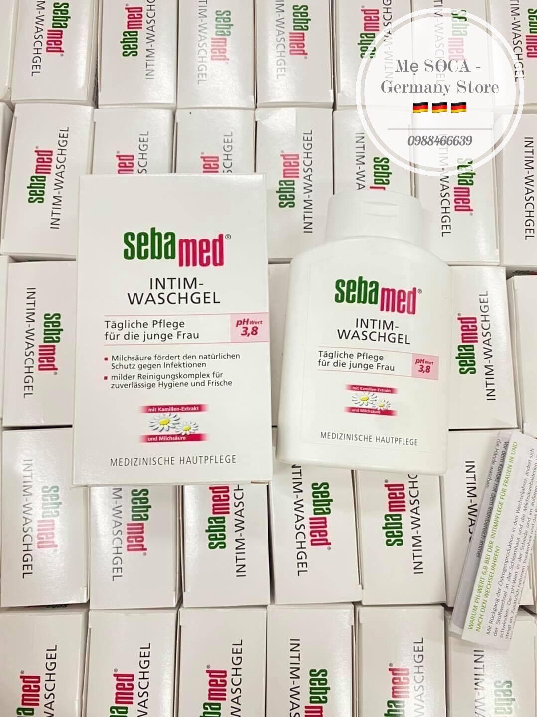 Dung dịch vệ sinh sebamed ph 3,8 - dung dịch vệ sinh số 1 tại đức