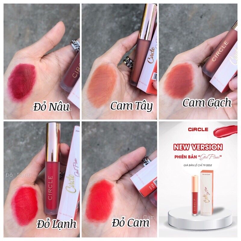 SON KEM LÌ CIRCLE  #PHIÊN_BẢN MỚI NHẤT