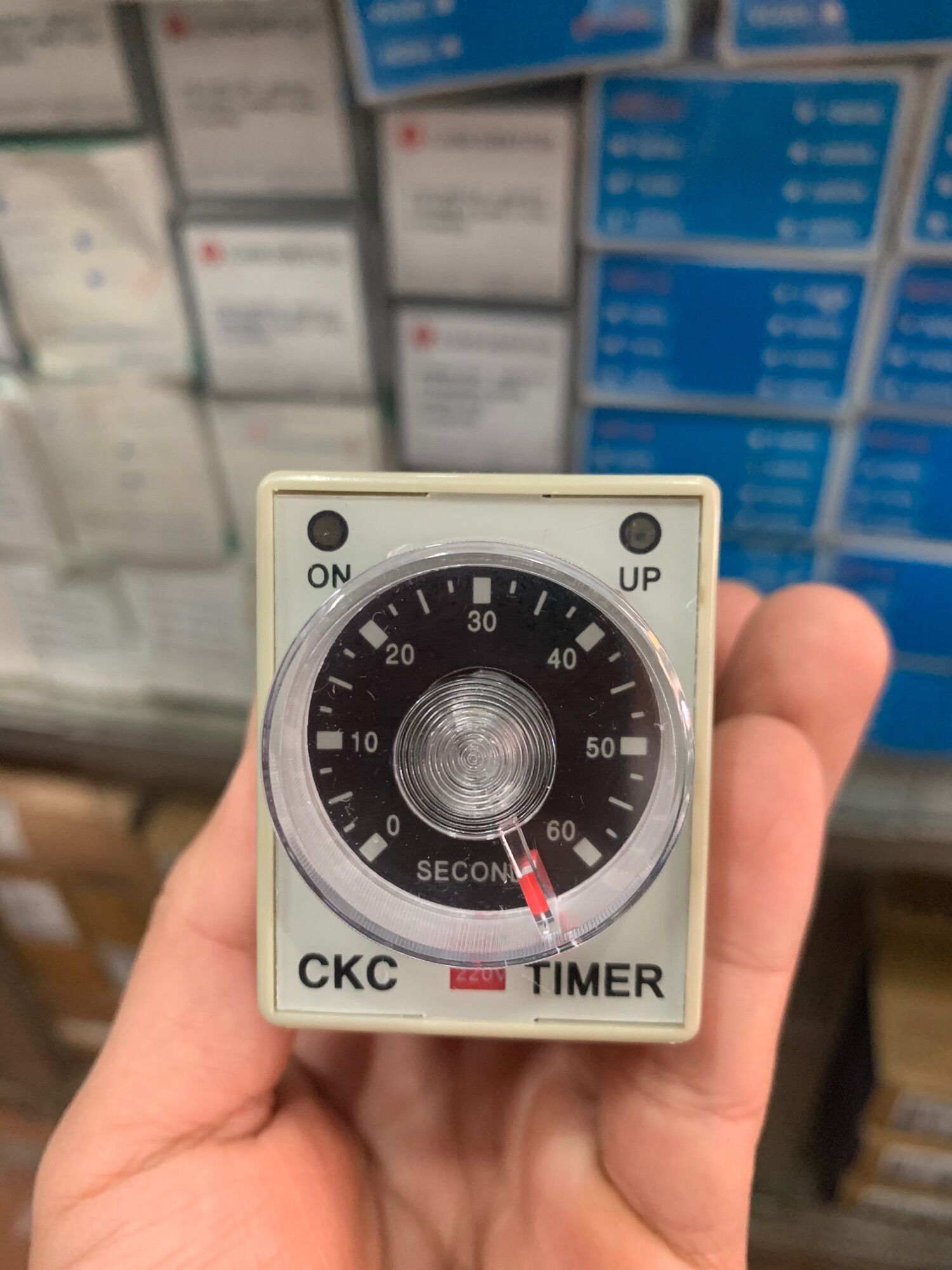 Rơle thời gian CKC AH3-3 Timer CKC AH3-3 220V 10s 30s 60s 10p 30p 60p