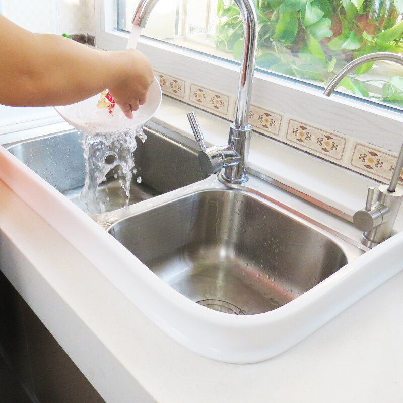 Miếng Dán Khe Hở Đẹp Khe Hở Mặt Bàn Bếp Ga Rửa Bồn Rửa Tay Cách Thủy Lót Chống Thấm Nước Bồn Rửa Phòng Tắm Nhà Vệ Sinh