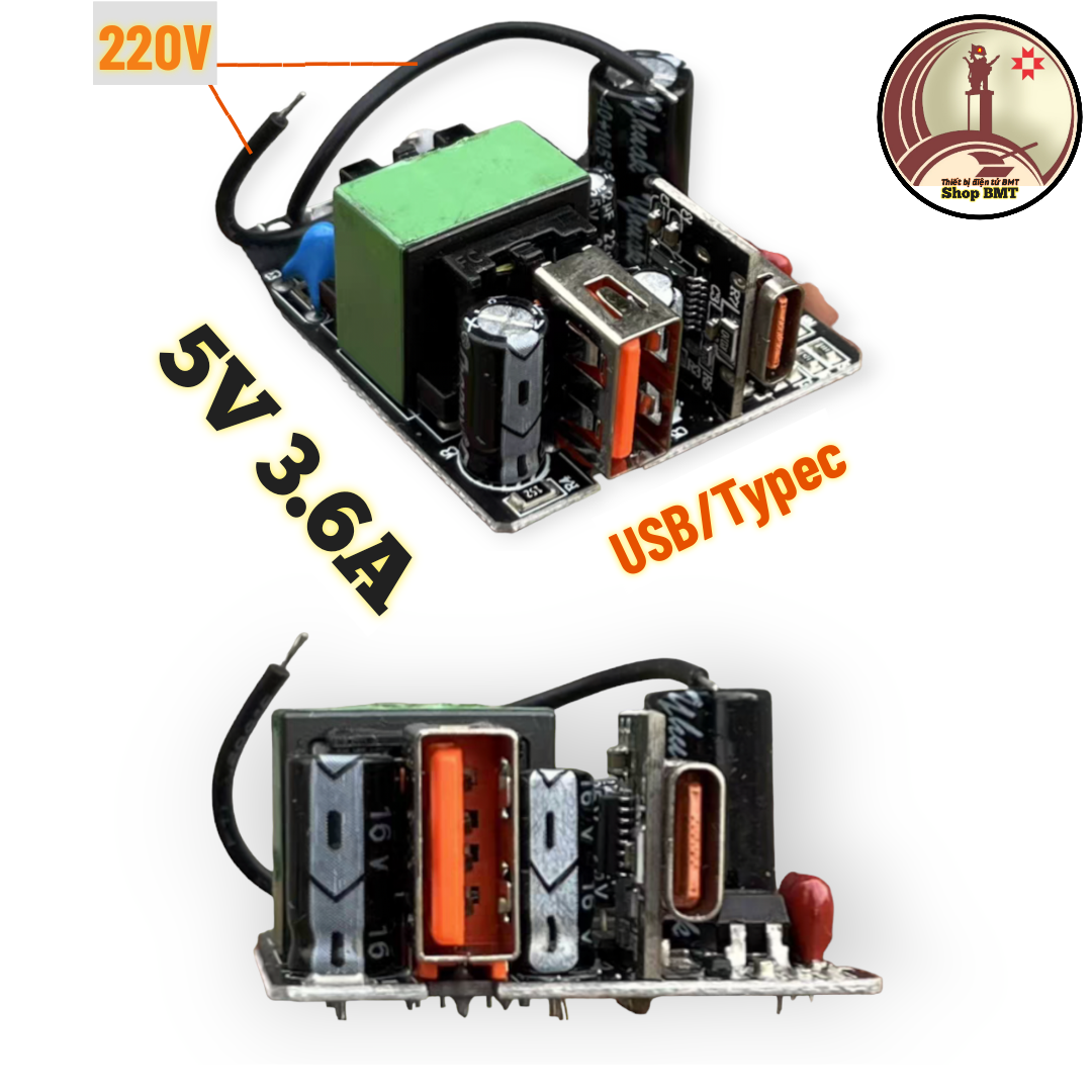 Nguồn không vỏ 5v 1a đến 4a