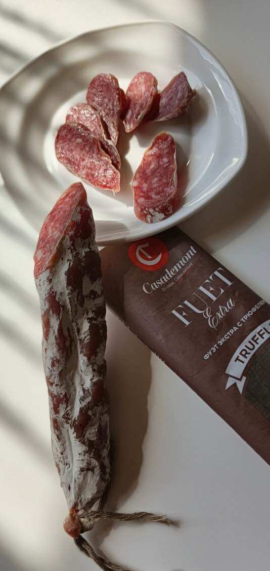 Salami (xúc xích khô) Fuet vị Nấm Truffle Casademont 110g
