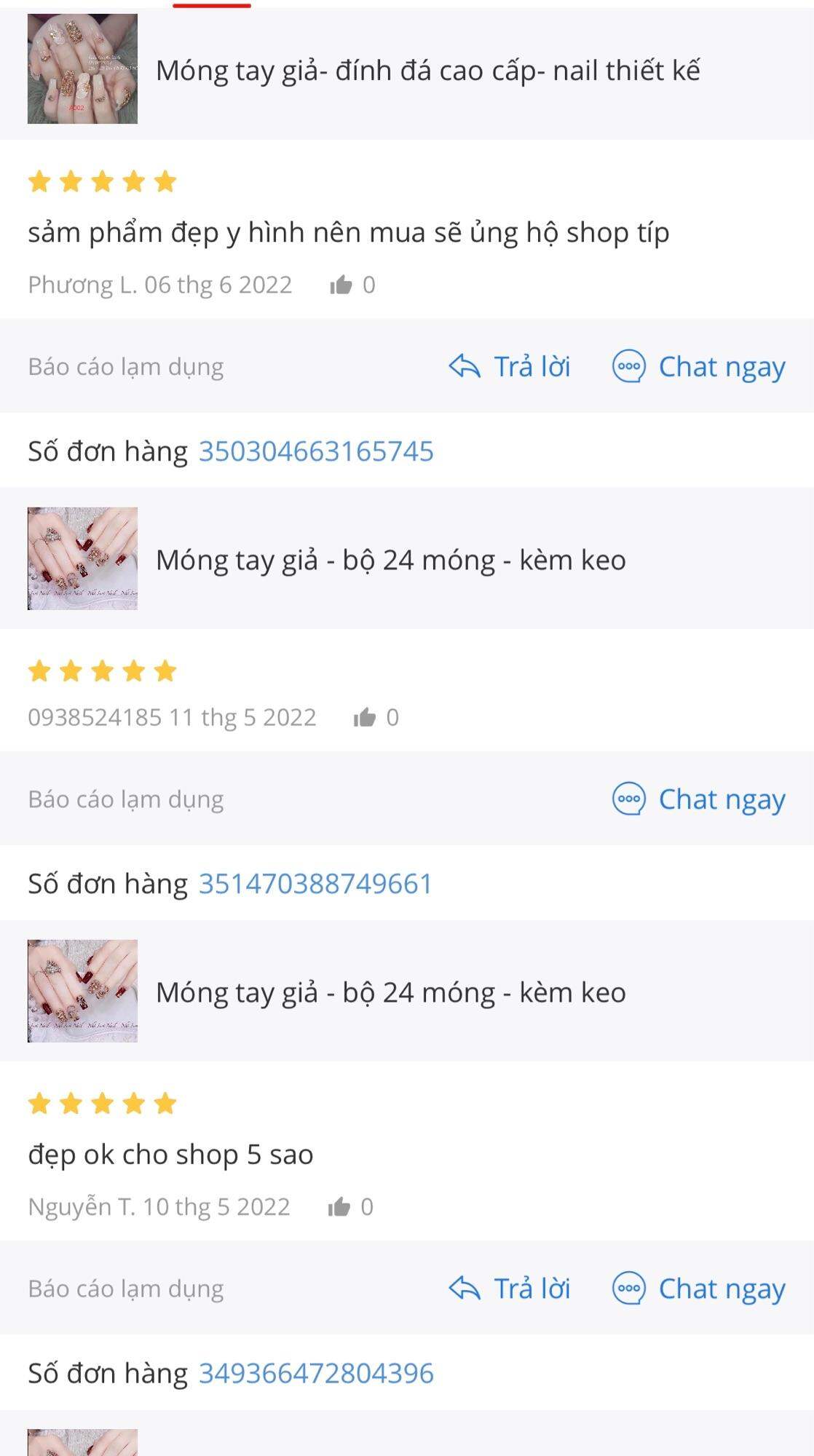 Nail box - Móng tay giả - bộ 24 móng sơn gel đính hoa bột và đá siêu sáng kèm keo