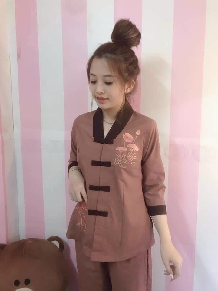 Đồ lam đồ phật tử áo tràng-la Hán phối