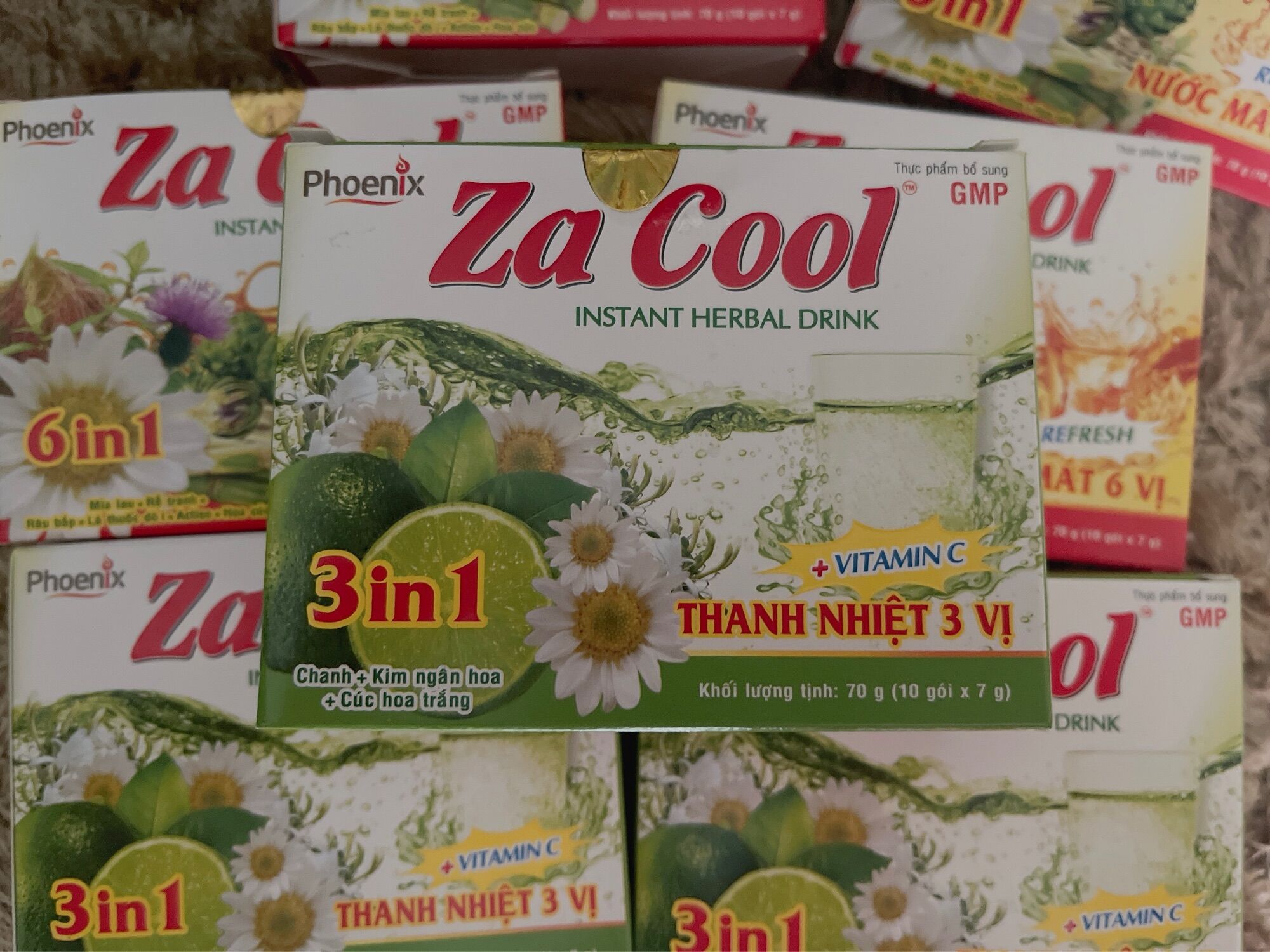 Nước mát Za cool thanh lọc cơ thể
