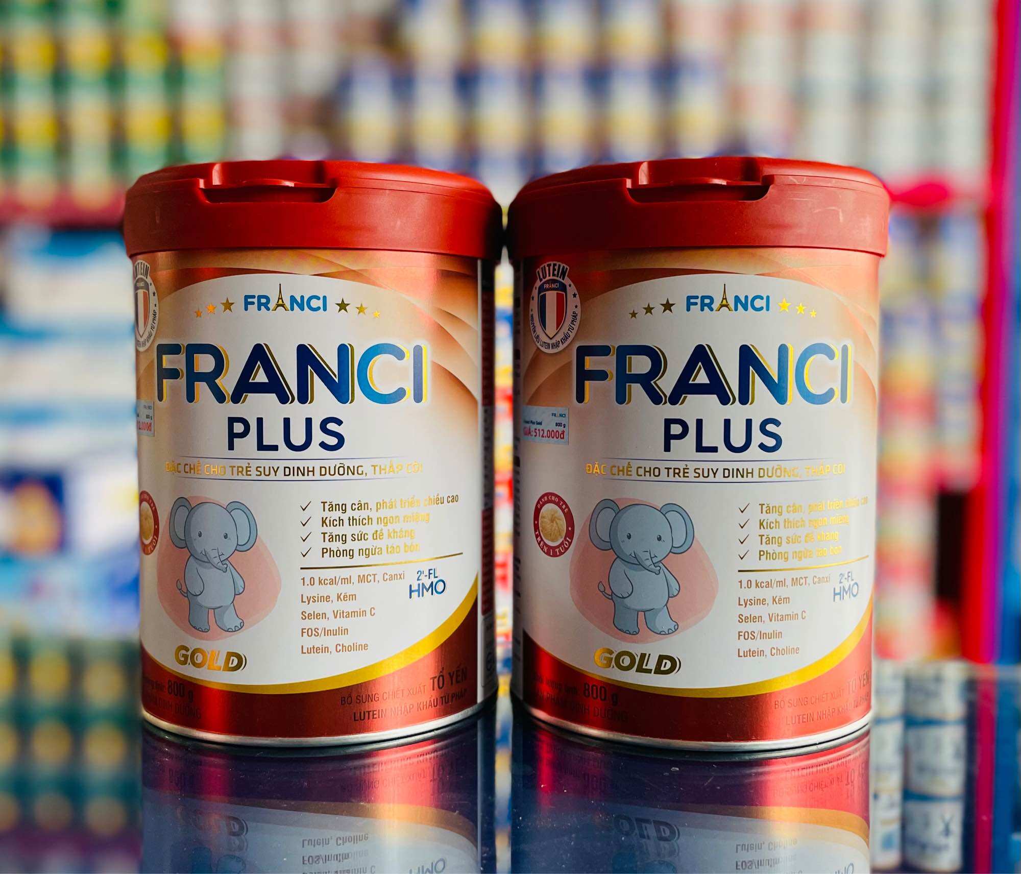 Sữa Bột Franci Plus Gold 850g