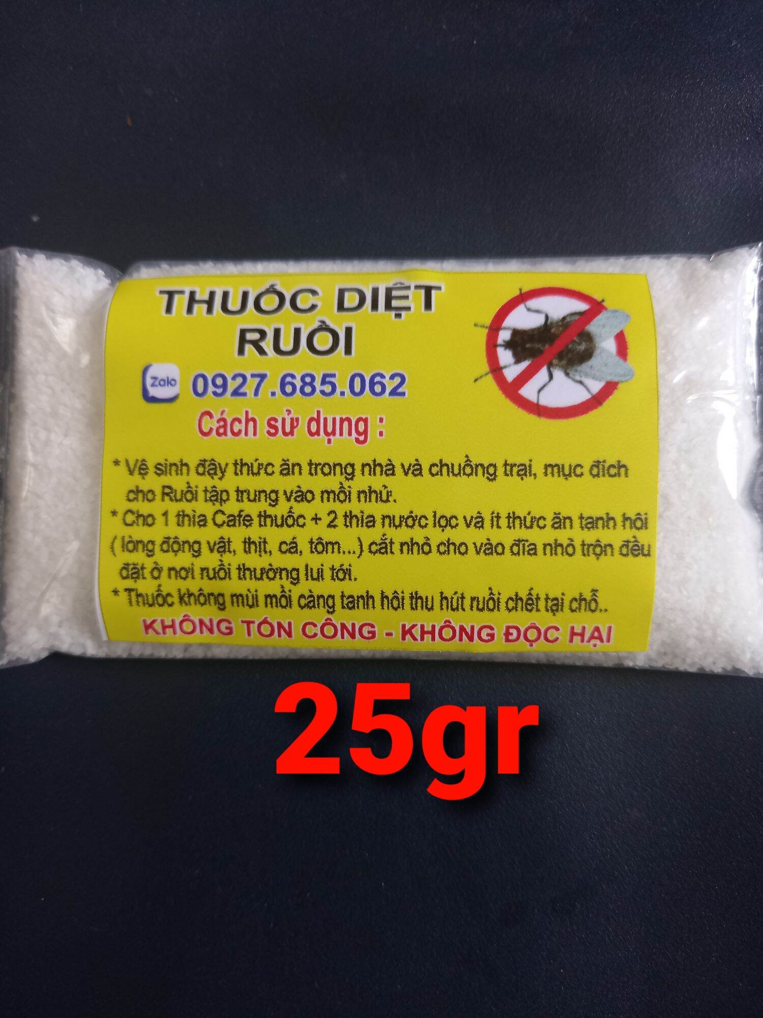 Thuốc diệt ruồi 50gr an toàn tiết kiệm hiệu quả trong nhà và chuồng trại thumbnail