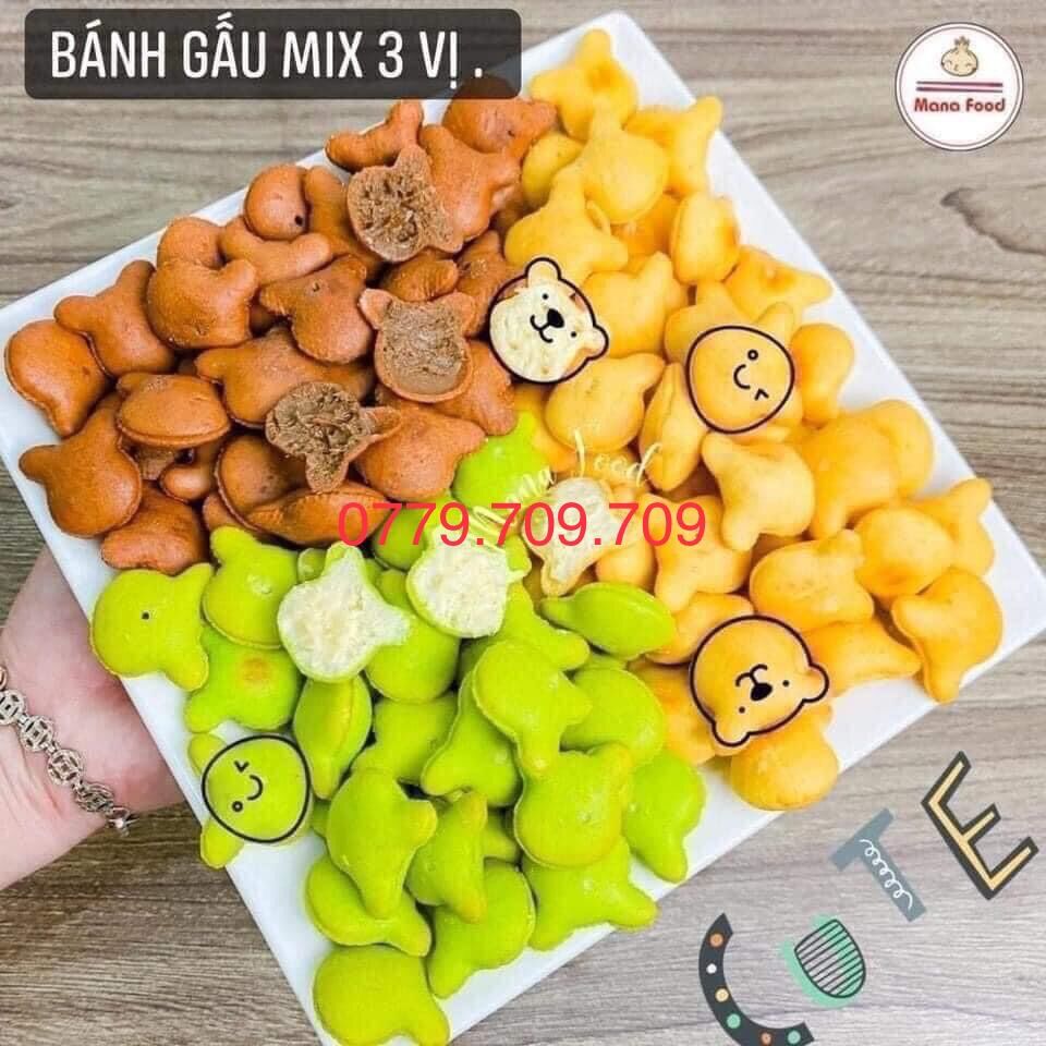❌❌ BÁNH GẤU MIX 3 VỊ ♨️♨️
