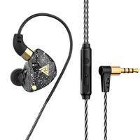 Tai Nghe Gaming/Chơi Game QKZ AK6 AK2 Nhét Tai Có Dây In Ear Có Mic Chống Ồn Cho Điện Thoại và máy tính bảng pc