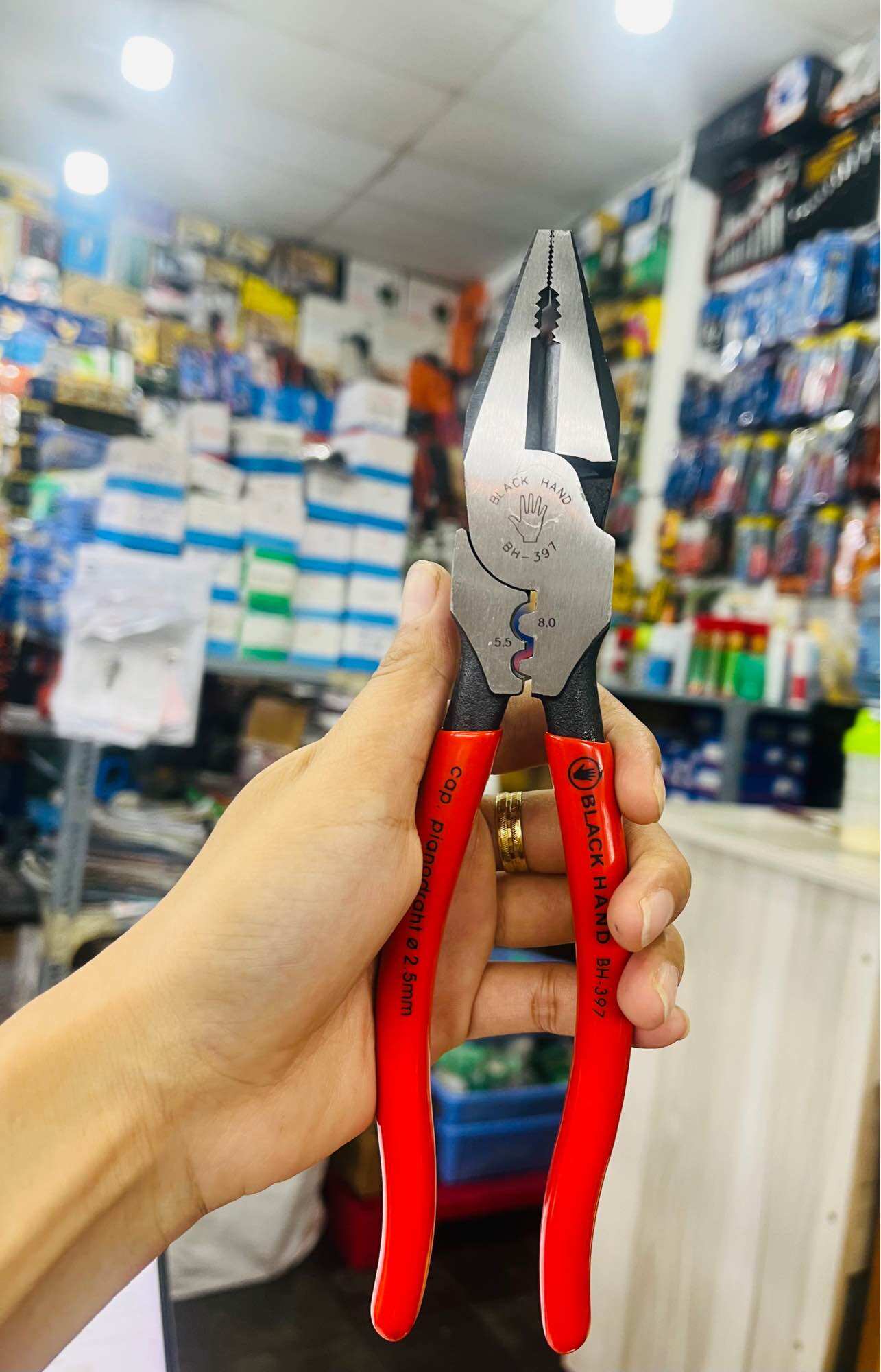 kềm điện 9” có bấm cos Blachank