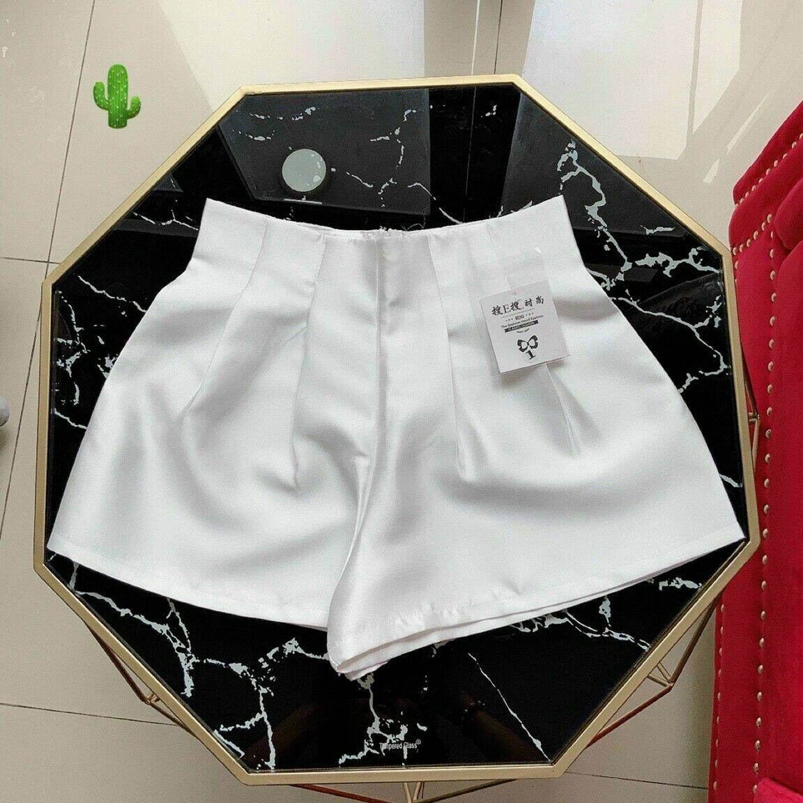 QUẦN XẾP LY PHI BÓNG CÓ TÚI