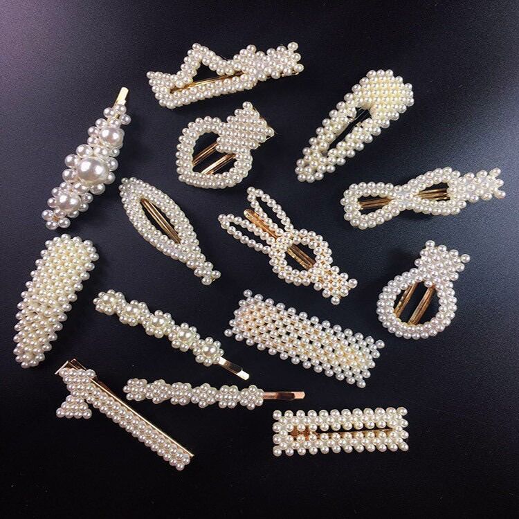 SET 10 KẸP TÓC NGỌC SIÊU SANG CHO BẠN GÁI