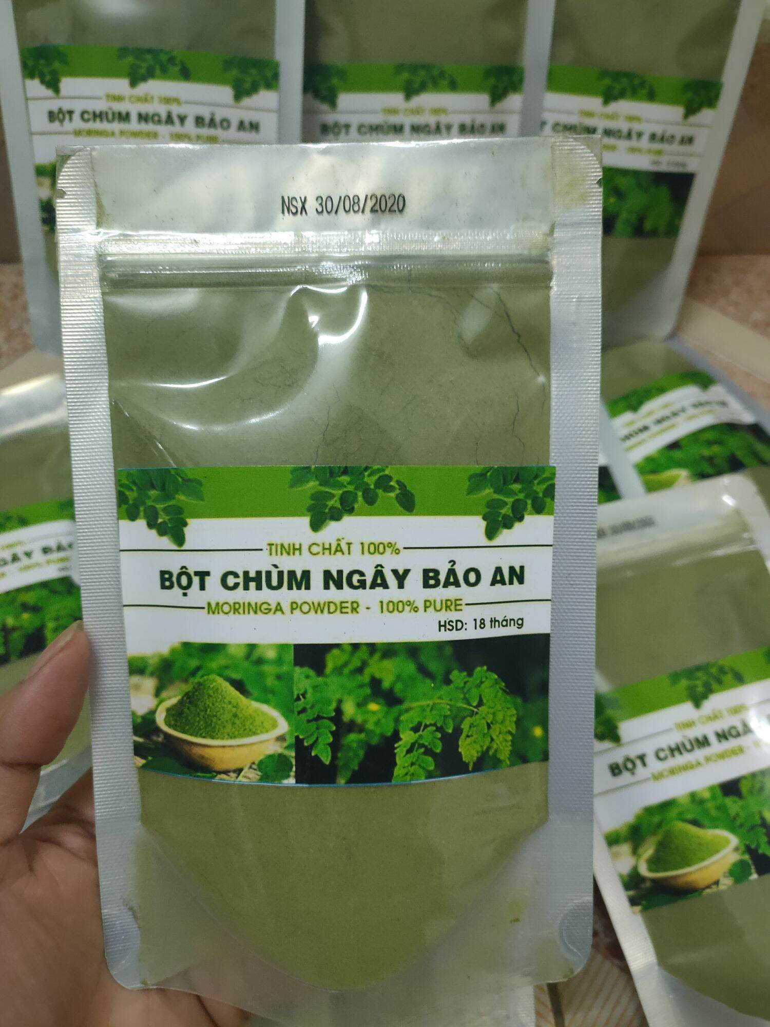 BỘT CHÙM NGÂY NGUYÊN CHẤT SẤY LẠNH (Túi 500gr)