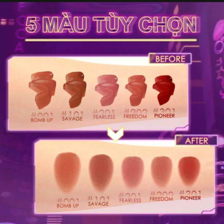 Son Môi Focallure Siêu Đẹp Siêu Lì