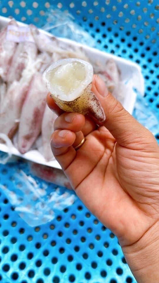 1kg Mực full trứng (net 8, hoả tốc 2h tphcm)