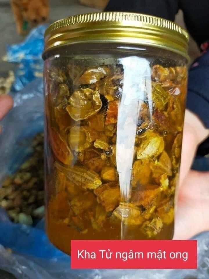 500ml Quả kha tử ngâm mật ong