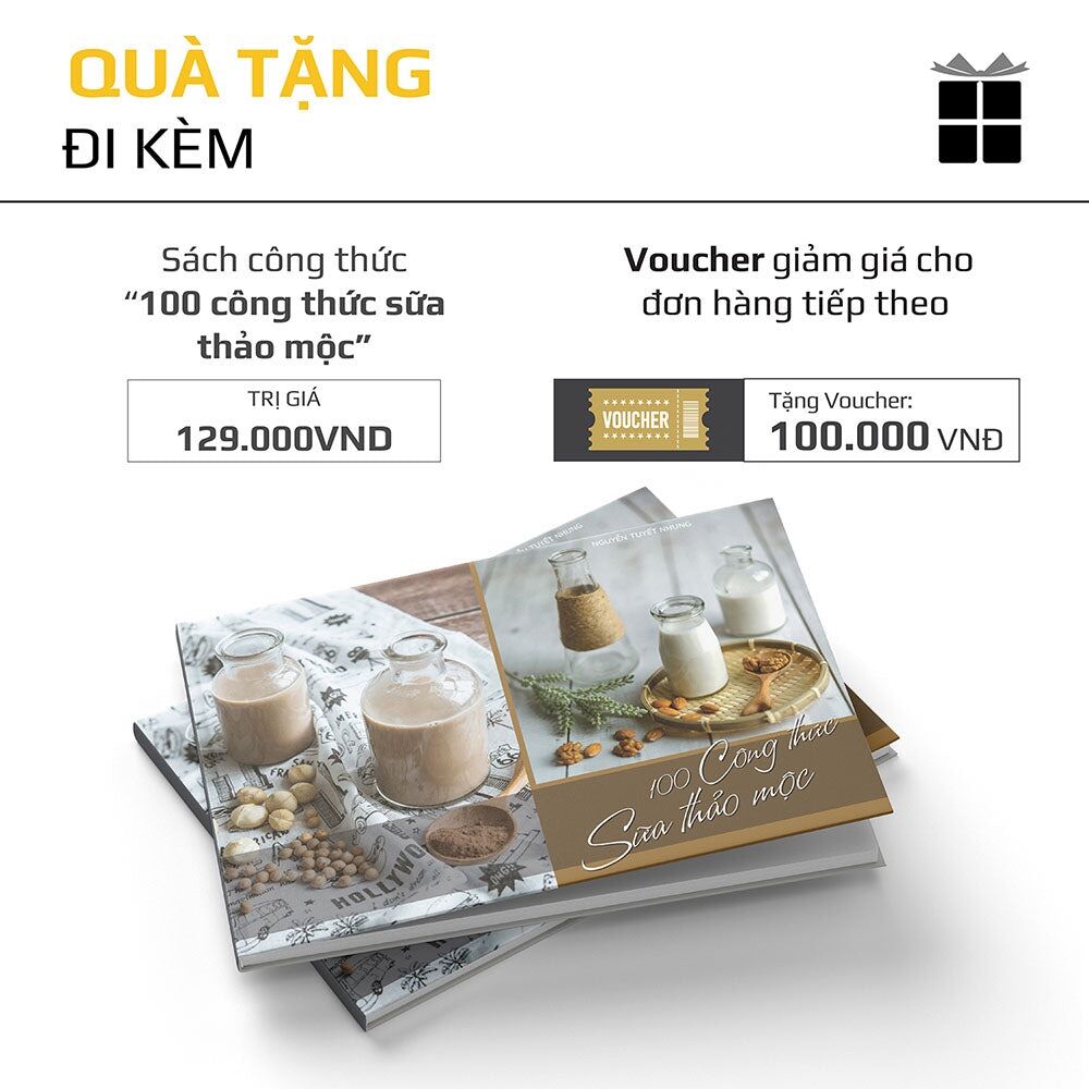 [CHÍNH HÃNG] Máy Làm Sữa Hạt OLIVO X20 PLUS - Thương Hiệu Mỹ 🇺🇸