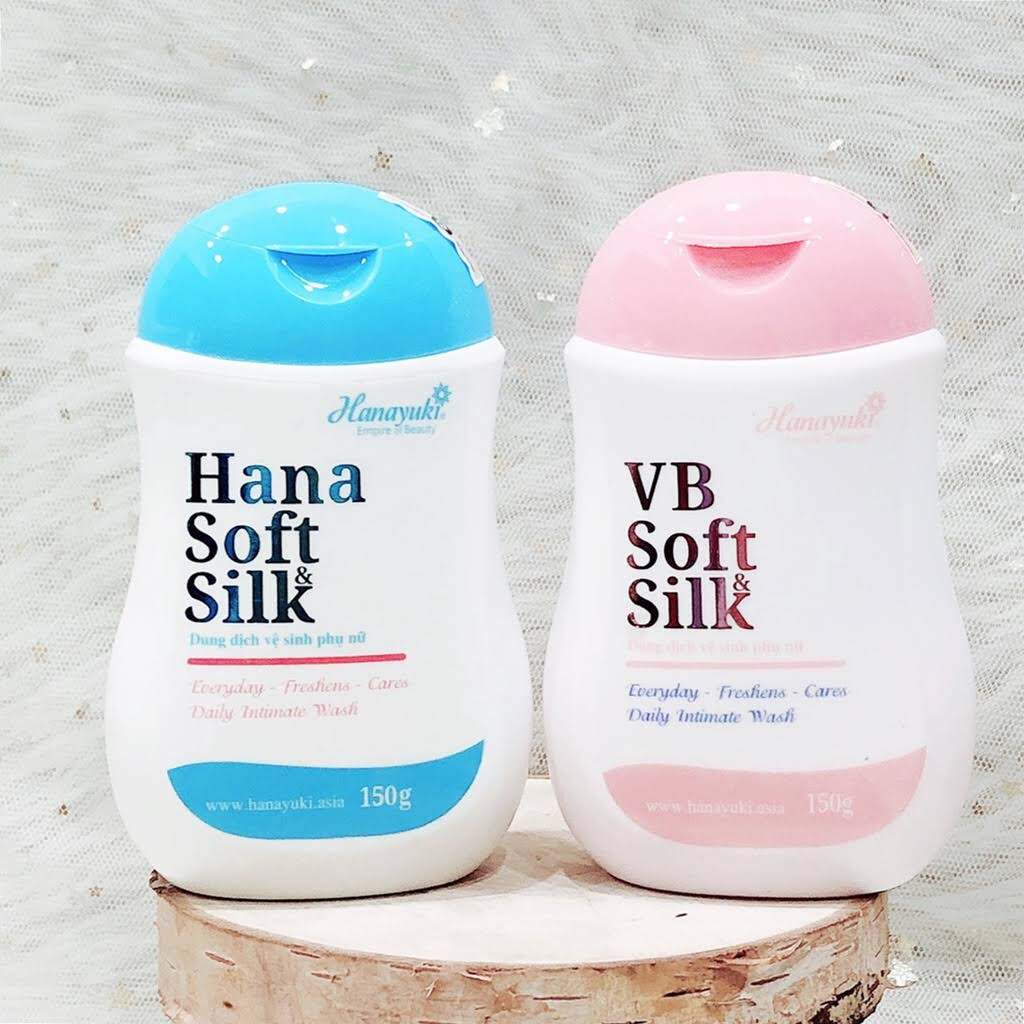 Dung Dịch Vệ Sinh Hana Soft Silk 150ml ( Xanh và Hồng )