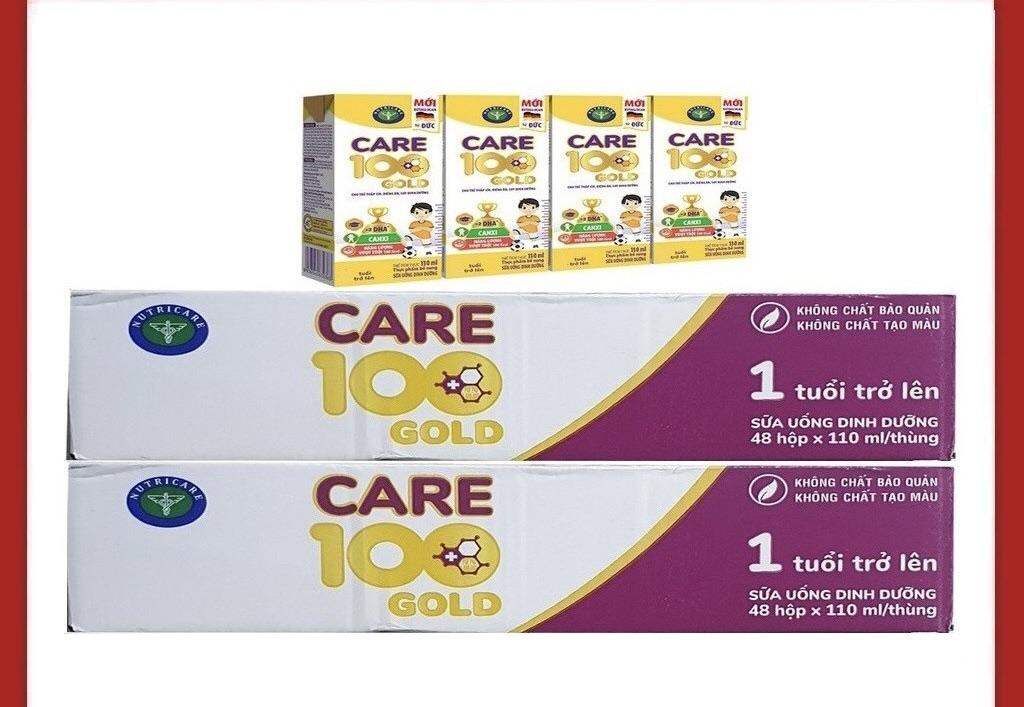 Thùng 48 hộp Sữa Care 100 pha sẵn (110ml)